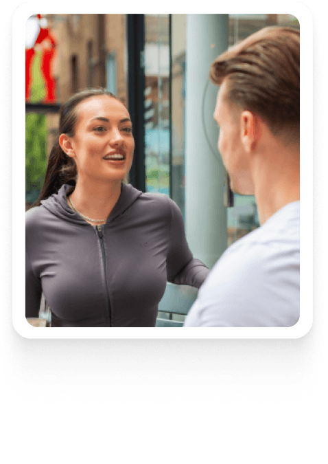 Couple having romantic dinner with wine