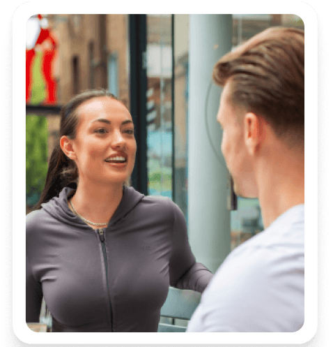 Couple having romantic dinner with wine