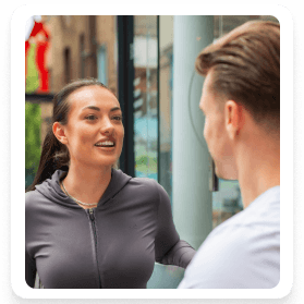 Couple having romantic dinner with wine
